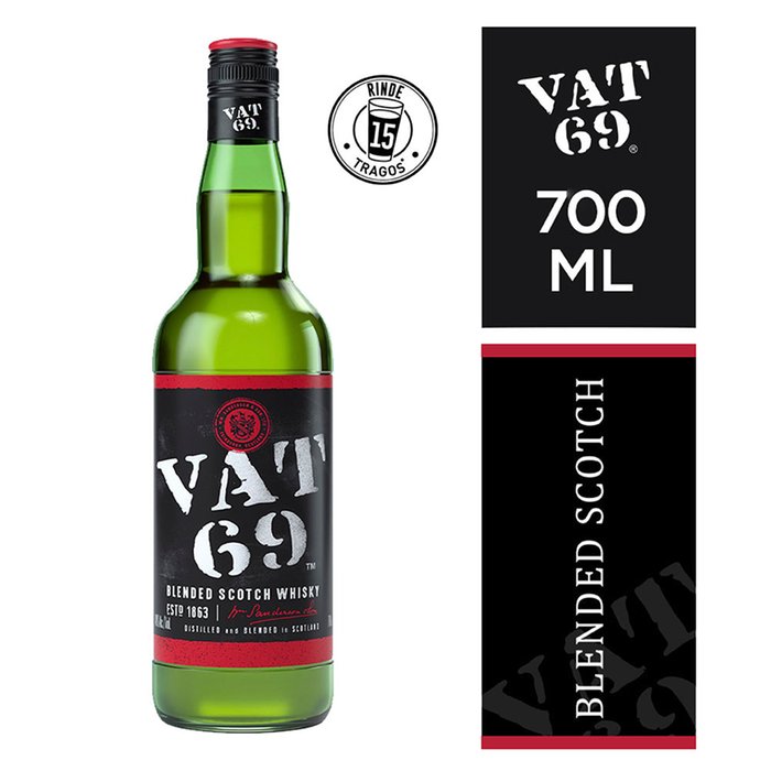 Whisky VAT 69 Botella 700ml